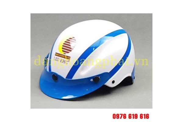Mũ bảo hiểm in logo quảng cáo thiết bị điện