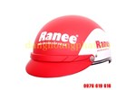 Mũ bảo hiểm in logo thương hiệu Ranee