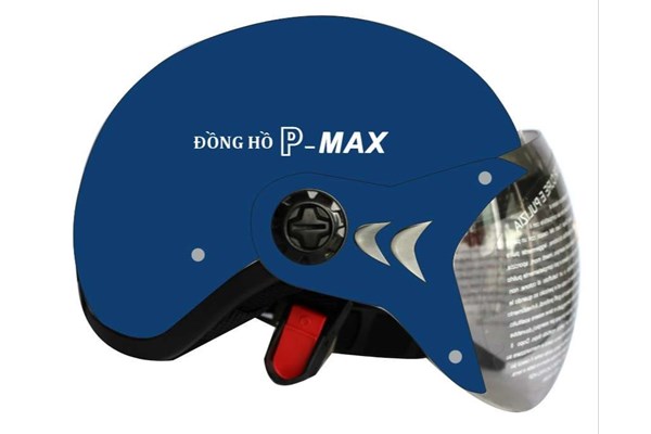 Mũ bảo hiểm in logo Đồng hồ P_Max
