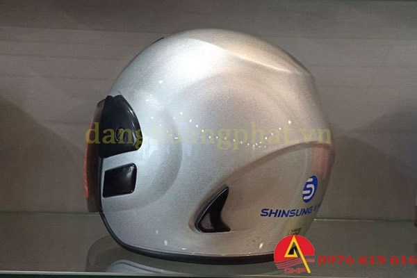 Mũ bảo hiểm in logo Công đoàn Shinsung Vina