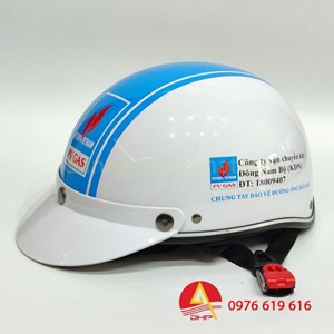Mũ bảo hiểm in logo PV Gas