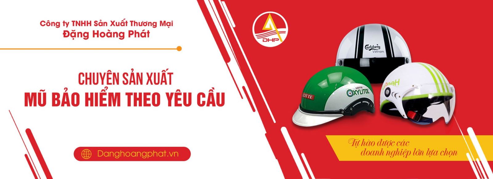 mũ bảo hiểm in logo quảng cáo đèn Led Oppe Việt Nam 